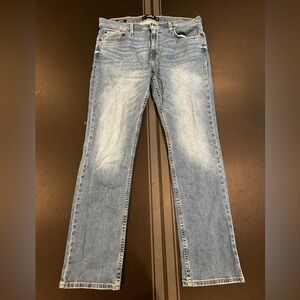Hollister Blue Denim Jeans with Brown Label